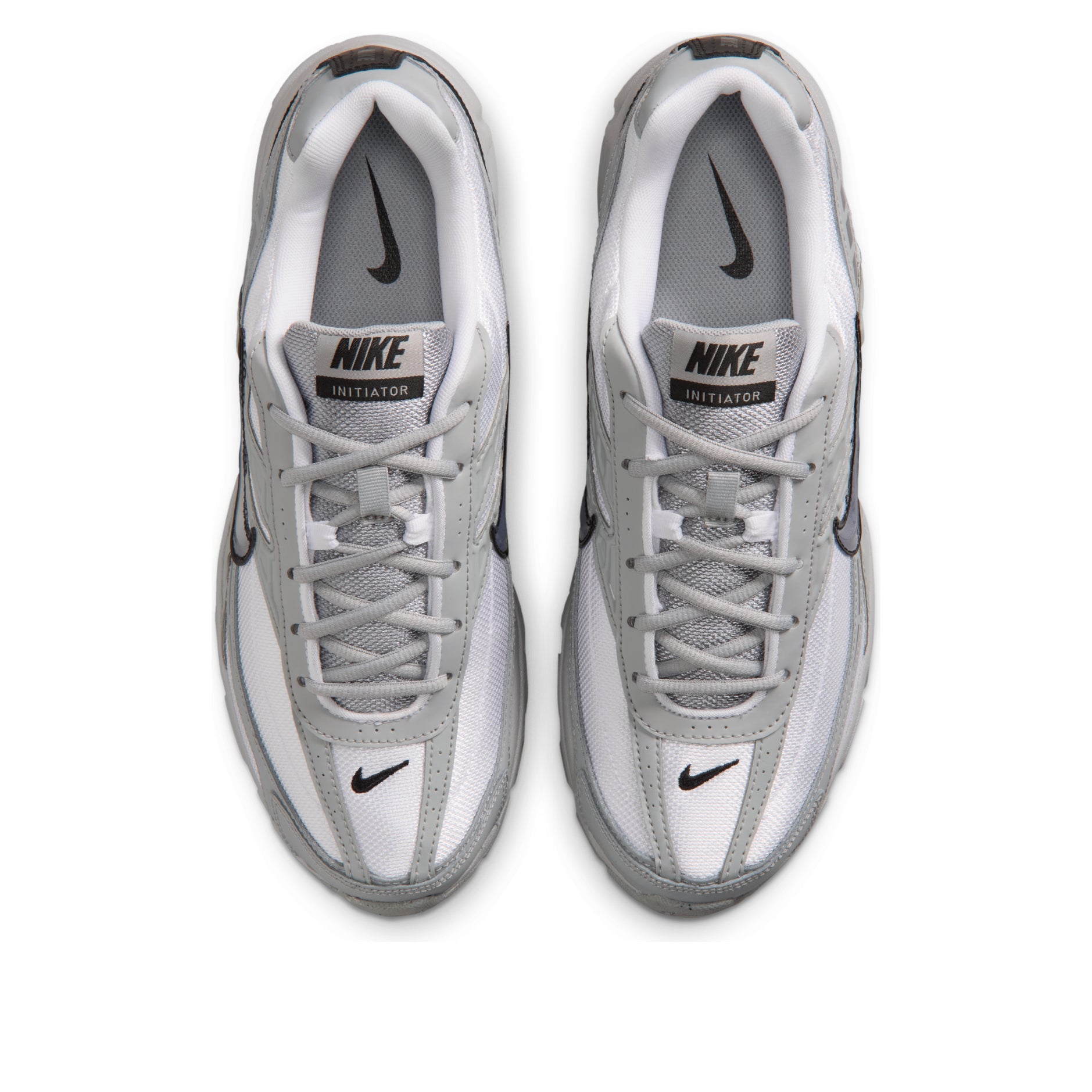 Lookbook Nike Initiator 'White Light Smoke Grey Black Metallic Grey' 394055-105