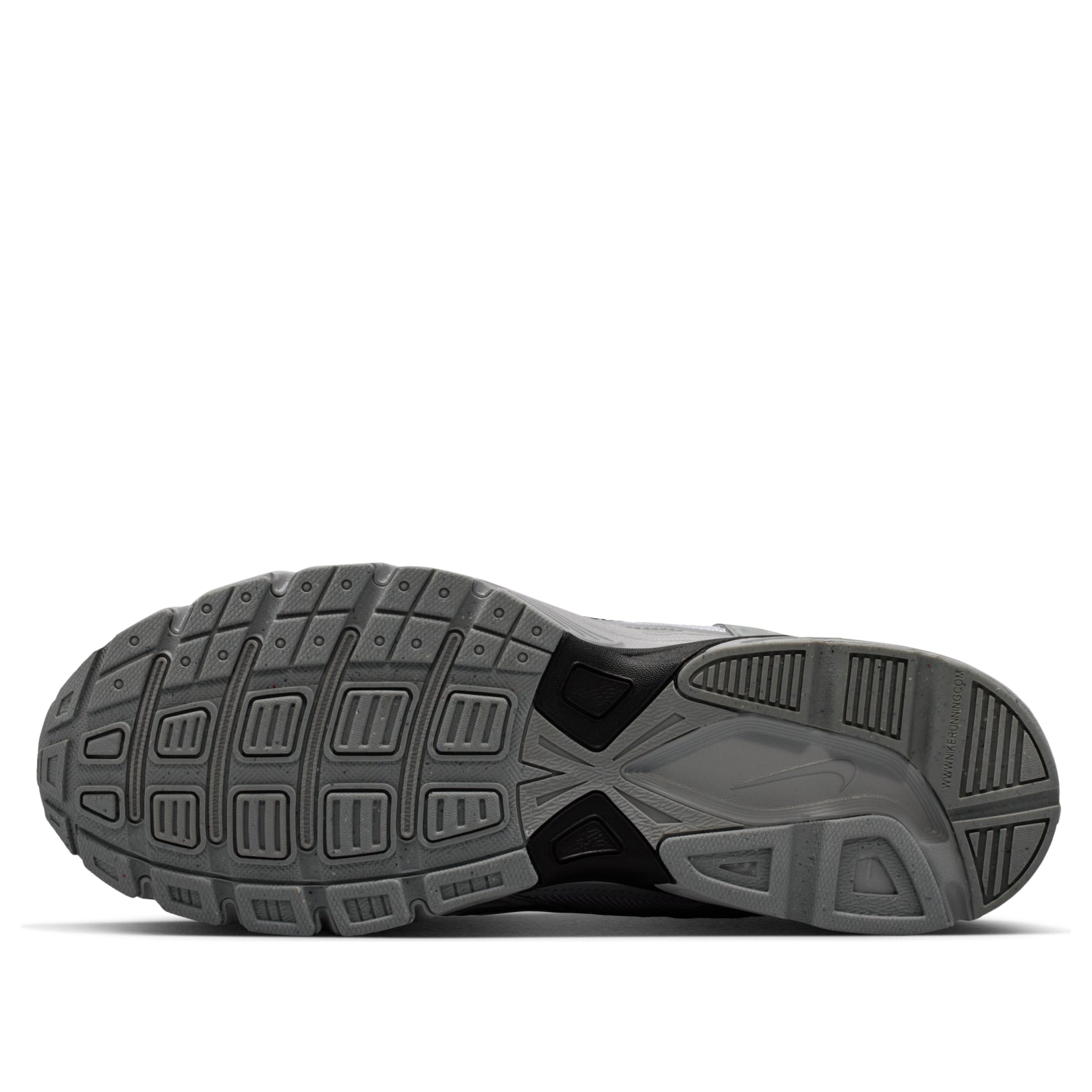 Sizing Nike Initiator 'White Light Smoke Grey Black Metallic Grey' 394055-105