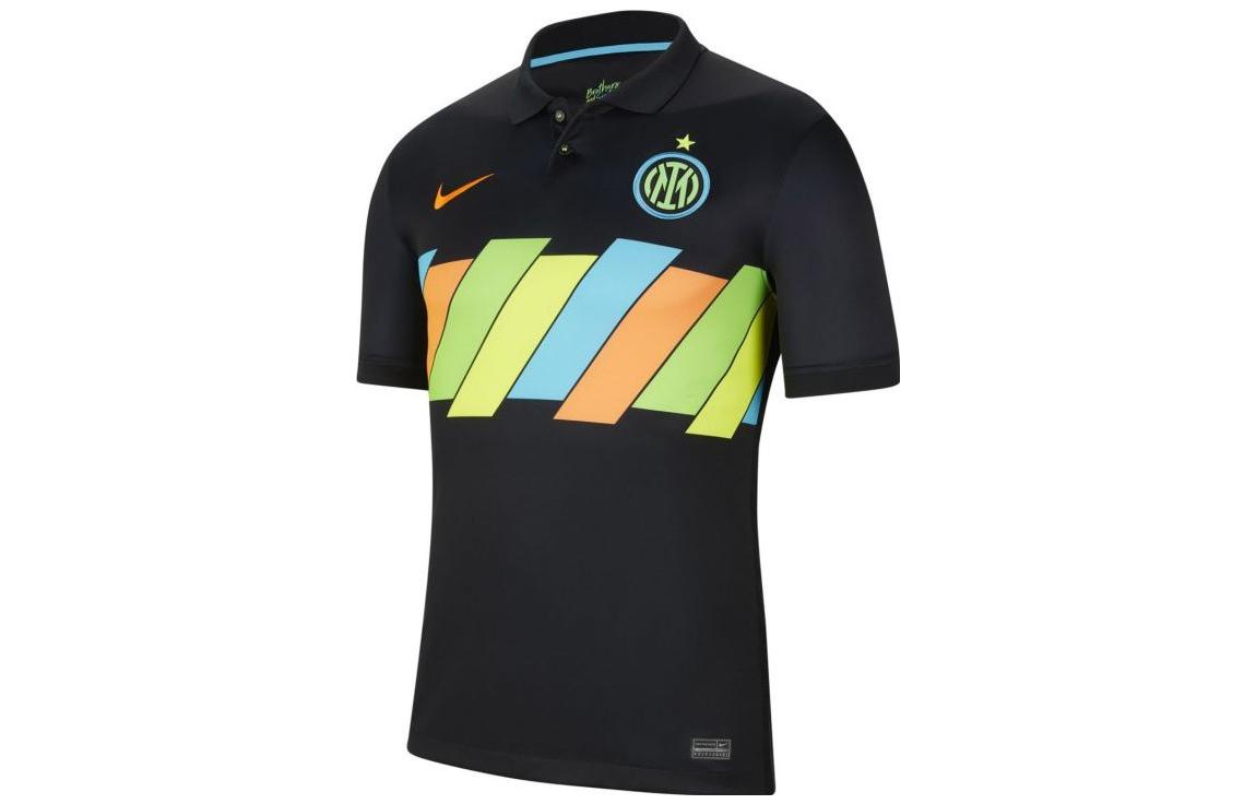 Order Camiseta Nike Inter de Milán Estadio Hombre Negra con Diseño de Logo Colorblock DB5899-011