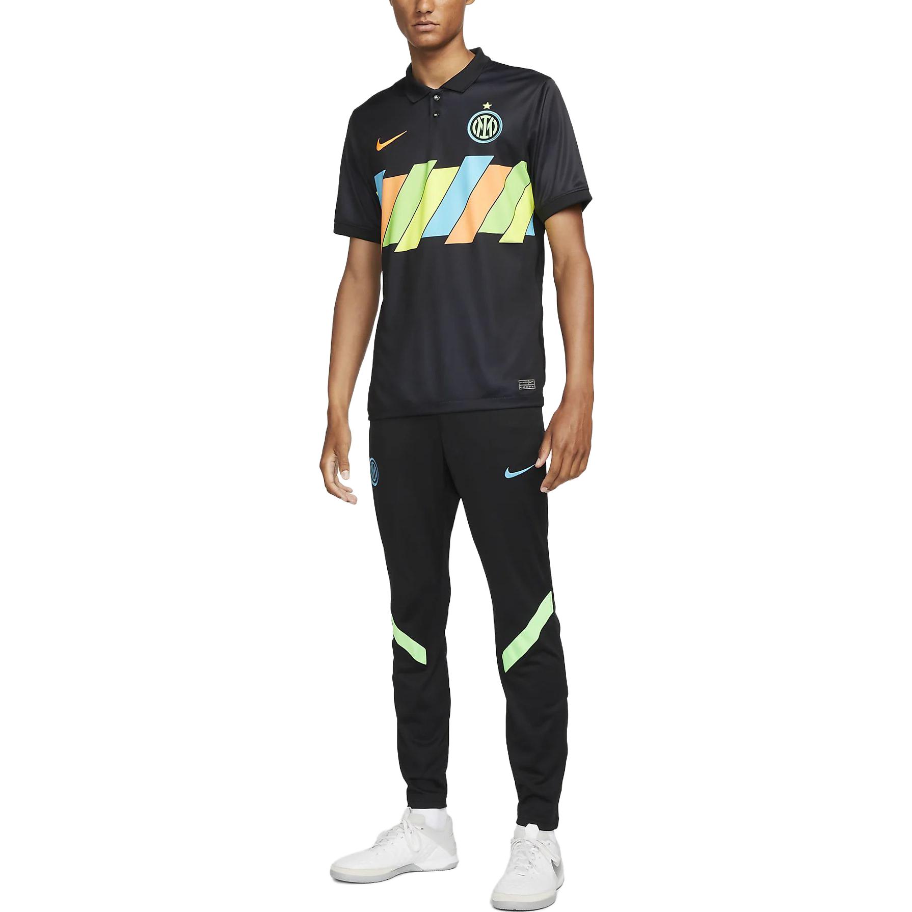 Purchase Camiseta Nike Inter de Milán Estadio Hombre Negra con Diseño de Logo Colorblock DB5899-011