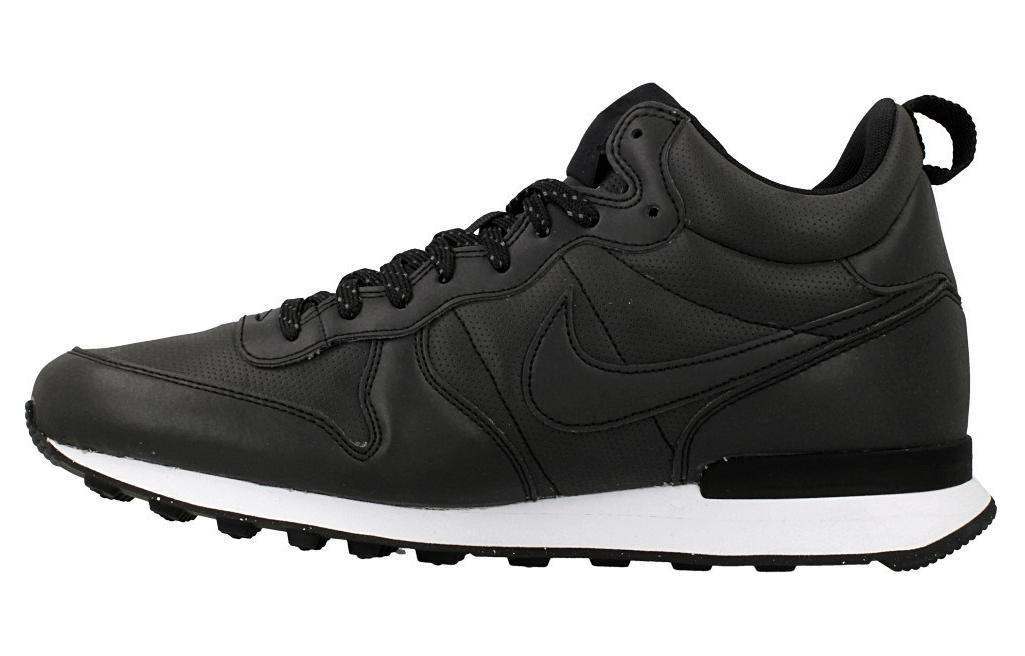 Nike Internationalist Low-Top Running Shoes Black White Breathable Durable 682843-001