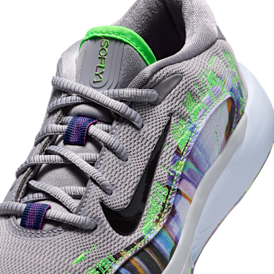 Sizing Zapatillas Nike IsoFly Gris Cemento/Negro/Morado Vivo/Verde Strike HV2281-001
