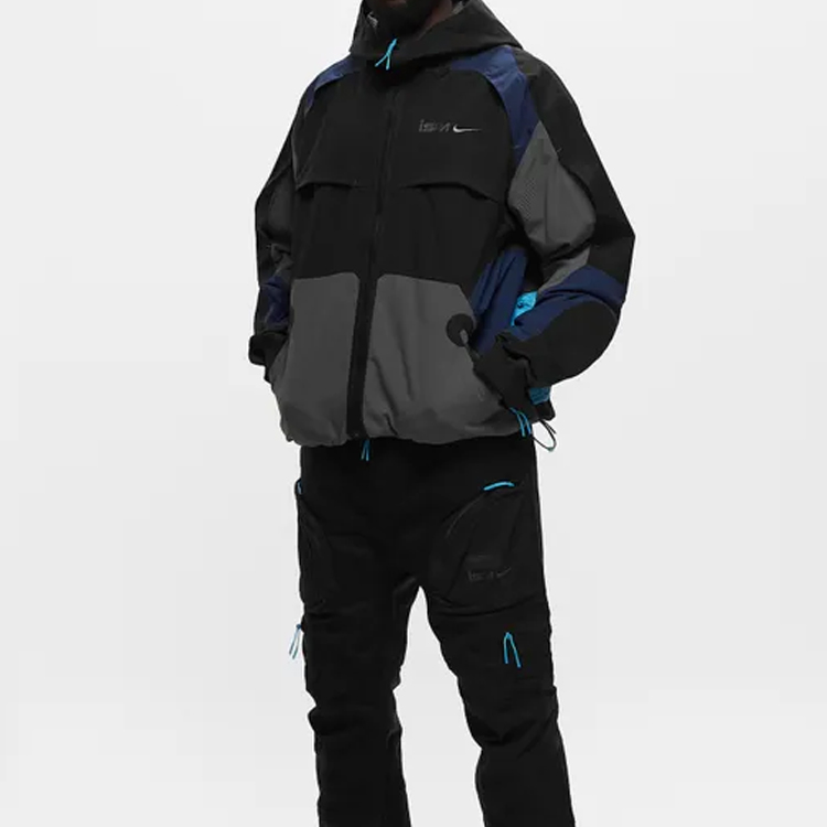 Details for Nike ISPA FW23 GORE-TEX 防水拼接連帽外套 男女款 黑色 FB2370-010