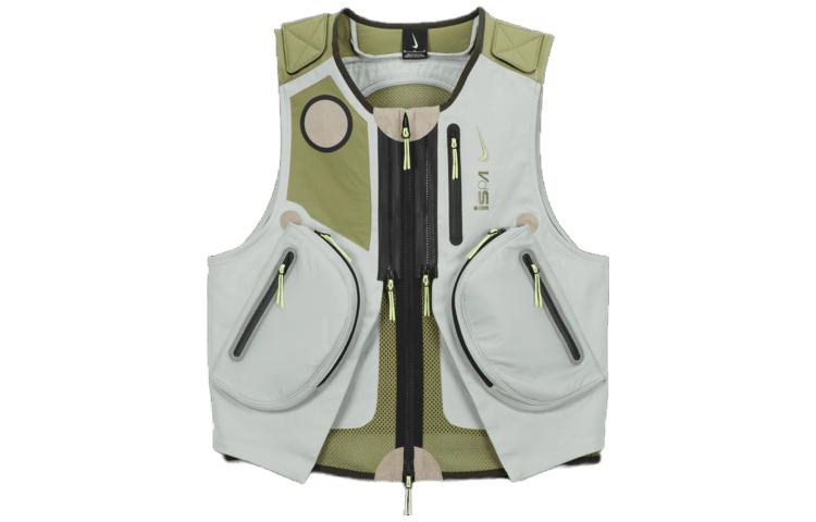 Order Nike ISPA FW23 Rompi Mesh dengan Saku Resleting Unisex FB2376-034