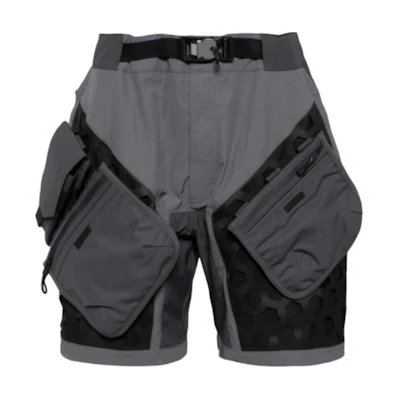 Nike ISPA Logo Casual Shorts Unisex Coal Black/Dark Gray/Black. FV4896-060