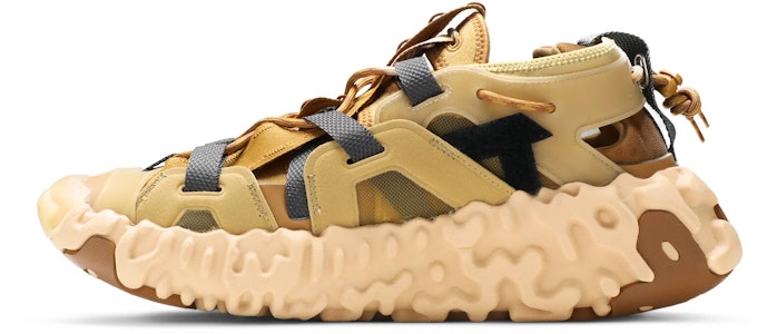 Nike ISPA OverReact 'Club Gold Sandal Gandum' CQ2230-700 Lookbook Nike ISPA OverReact 'Club Gold Sandal Gandum' CQ2230-700