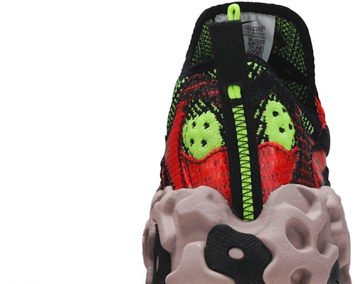 Nike ISPA OverReact Flyknit 'Crimson Volt' CD9664-001 Sizing Nike ISPA OverReact Flyknit 'Crimson Volt' CD9664-001