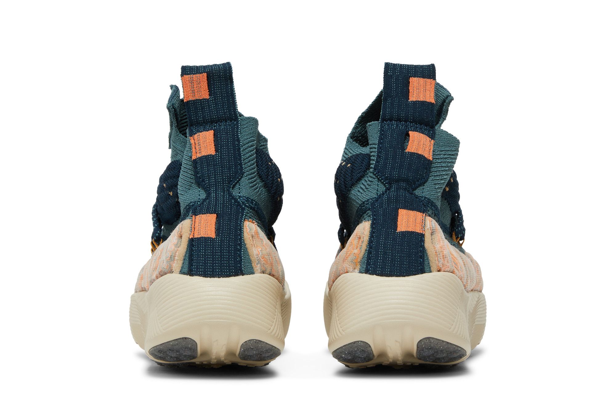 Sizing Nike ISPA Sense Flyknit ''Teal Orange'' Herren Sneaker CW3203-300