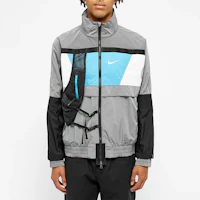 Purchase Nike ISPA 系列3M反光拉鍊口袋灰色防風夾克 CD6368-012
