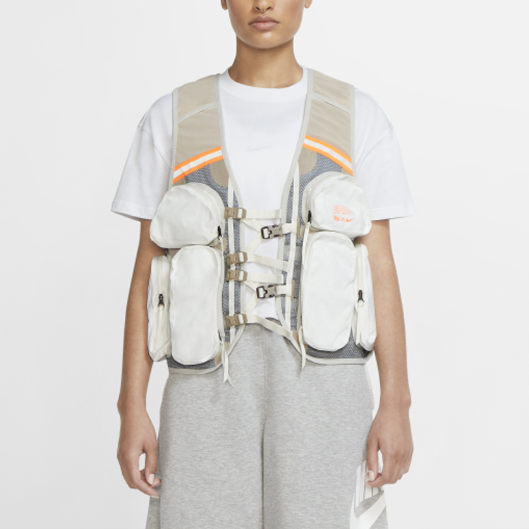 Purchase Nike ISPA Tactical Rompi Multi-Pocket Abu-Abu CV4360-084