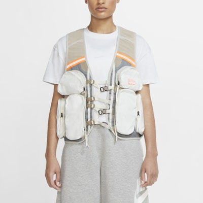 Nike ISPA Tactical Rompi Multi-Pocket Abu-Abu CV4360-084 Purchase Nike ISPA Tactical Rompi Multi-Pocket Abu-Abu CV4360-084