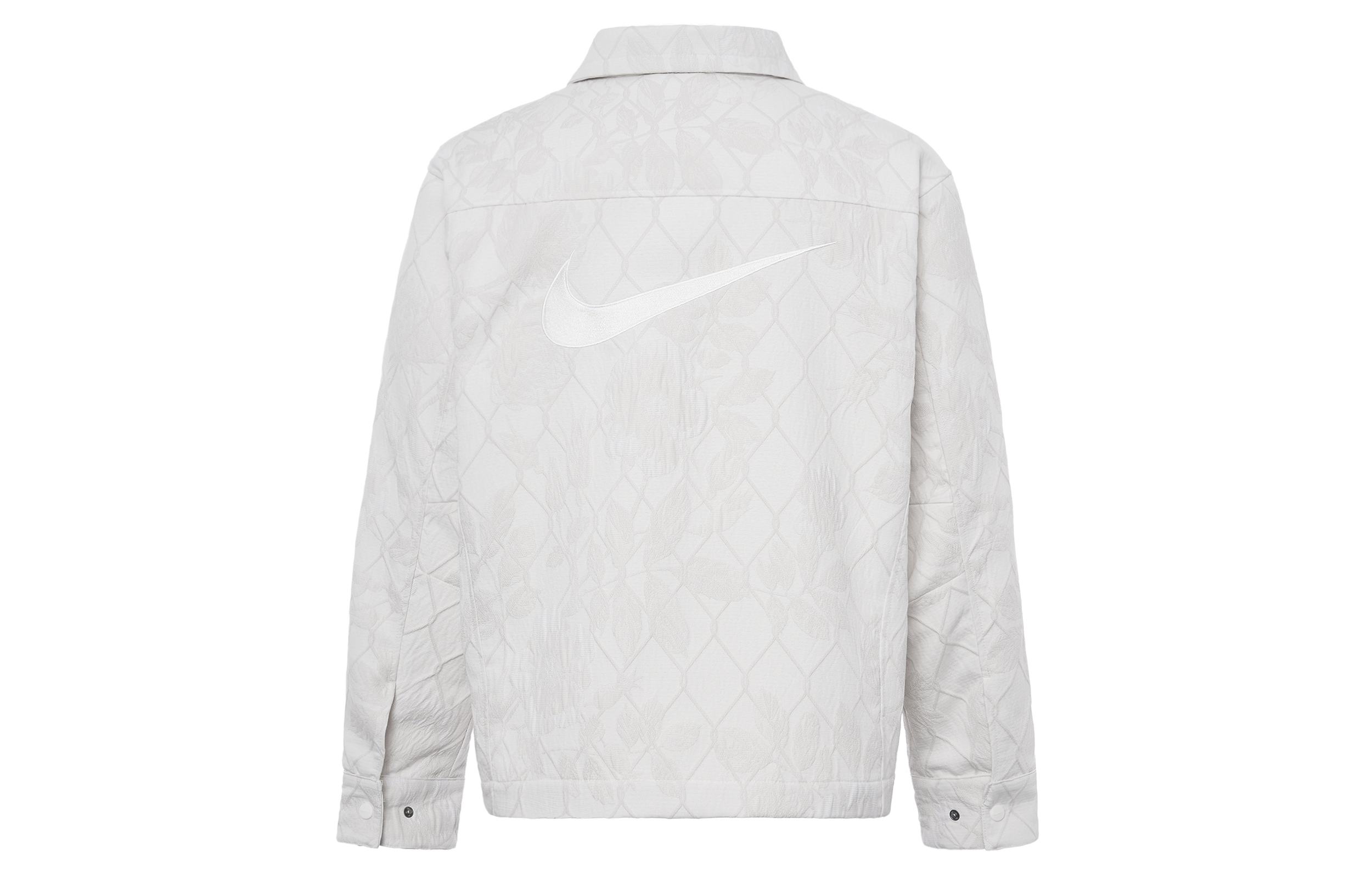 Lookbook Nike 象牙白防水多口袋休閒襯衫外套 FN2673-110