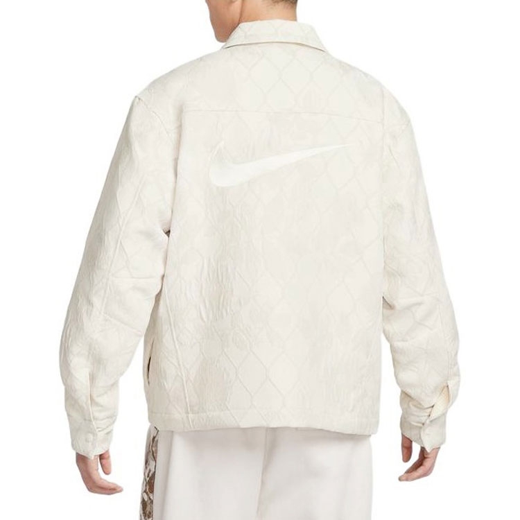 Details for Nike 象牙白防水多口袋休閒襯衫外套 FN2673-110