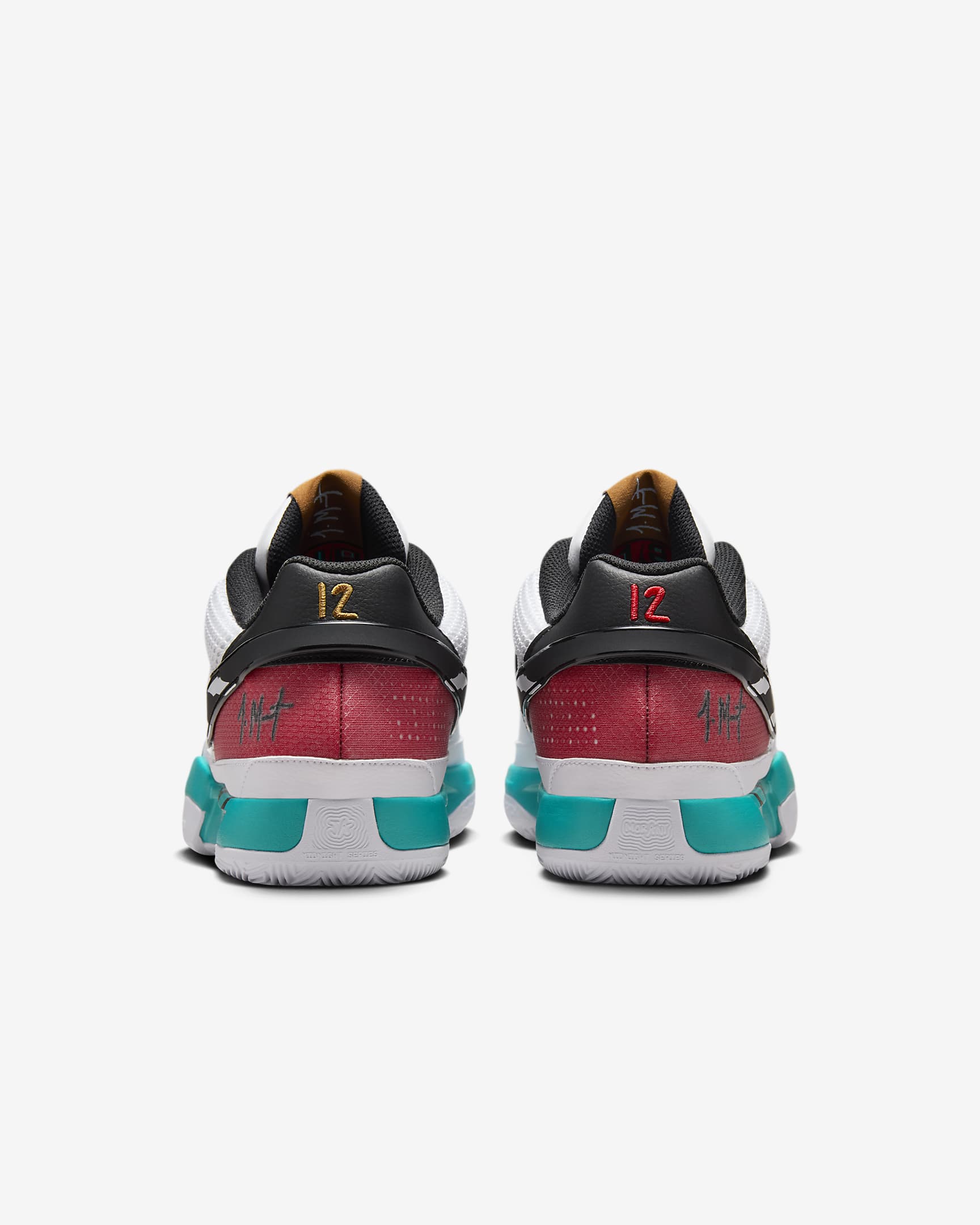 Sizing Nike JA 1 ‘Scratch’ EP 白綠配色 HJ7929-100