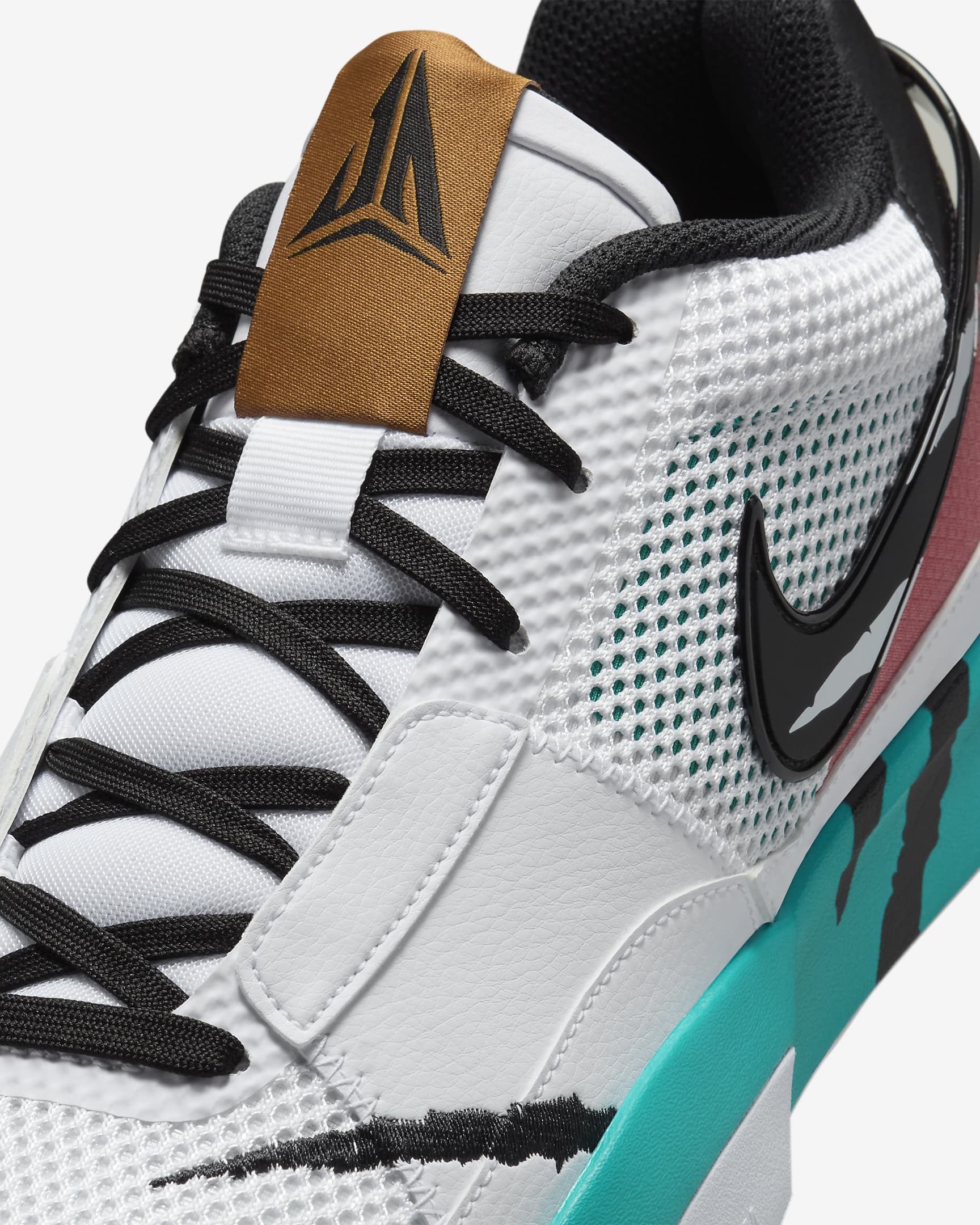 Sizing Nike JA 1 'Scratch' EP 'Putih Hijau Turbo' HJ7929-100