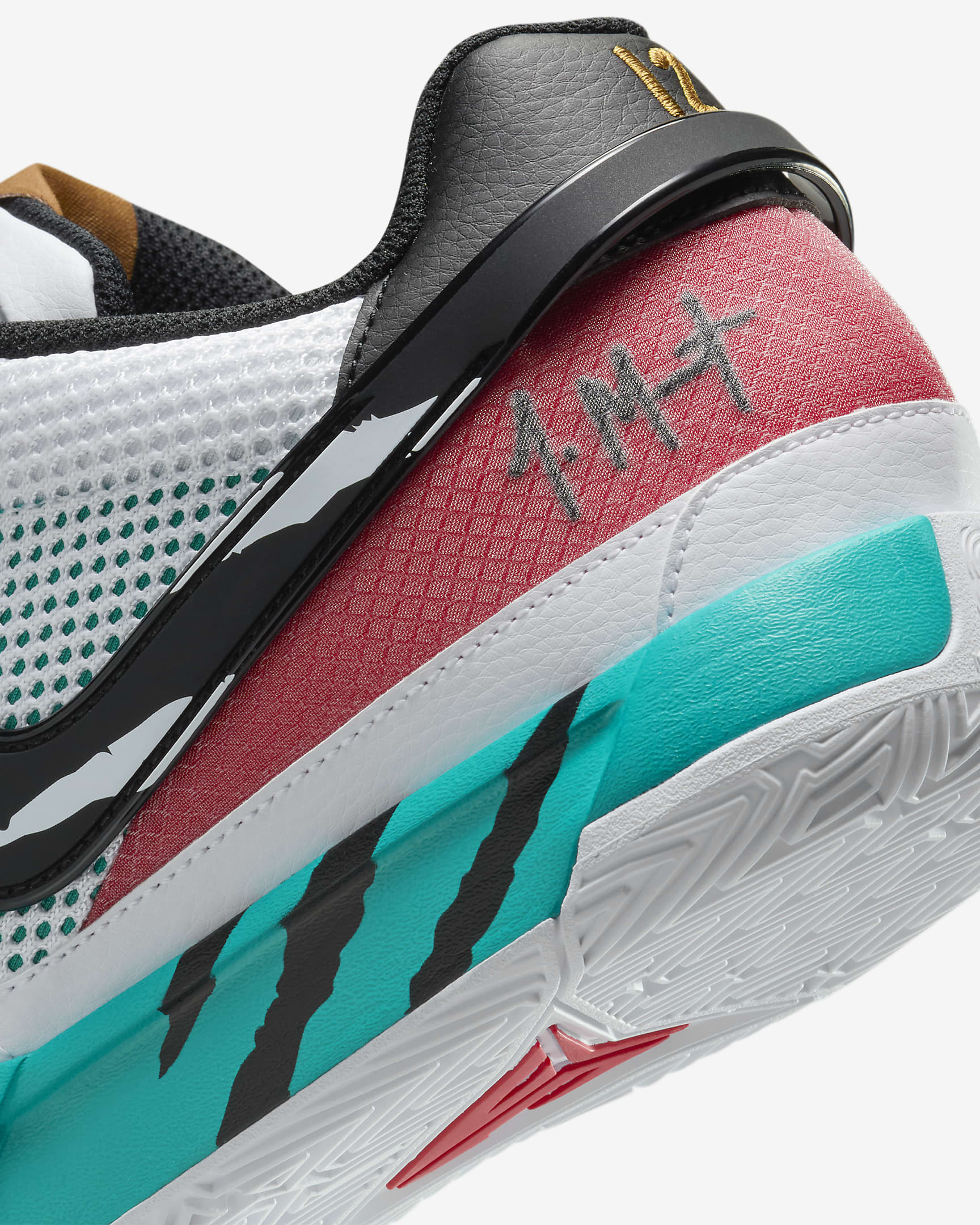 Cheap Nike JA 1 'Scratch' EP 'Putih Hijau Turbo' HJ7929-100