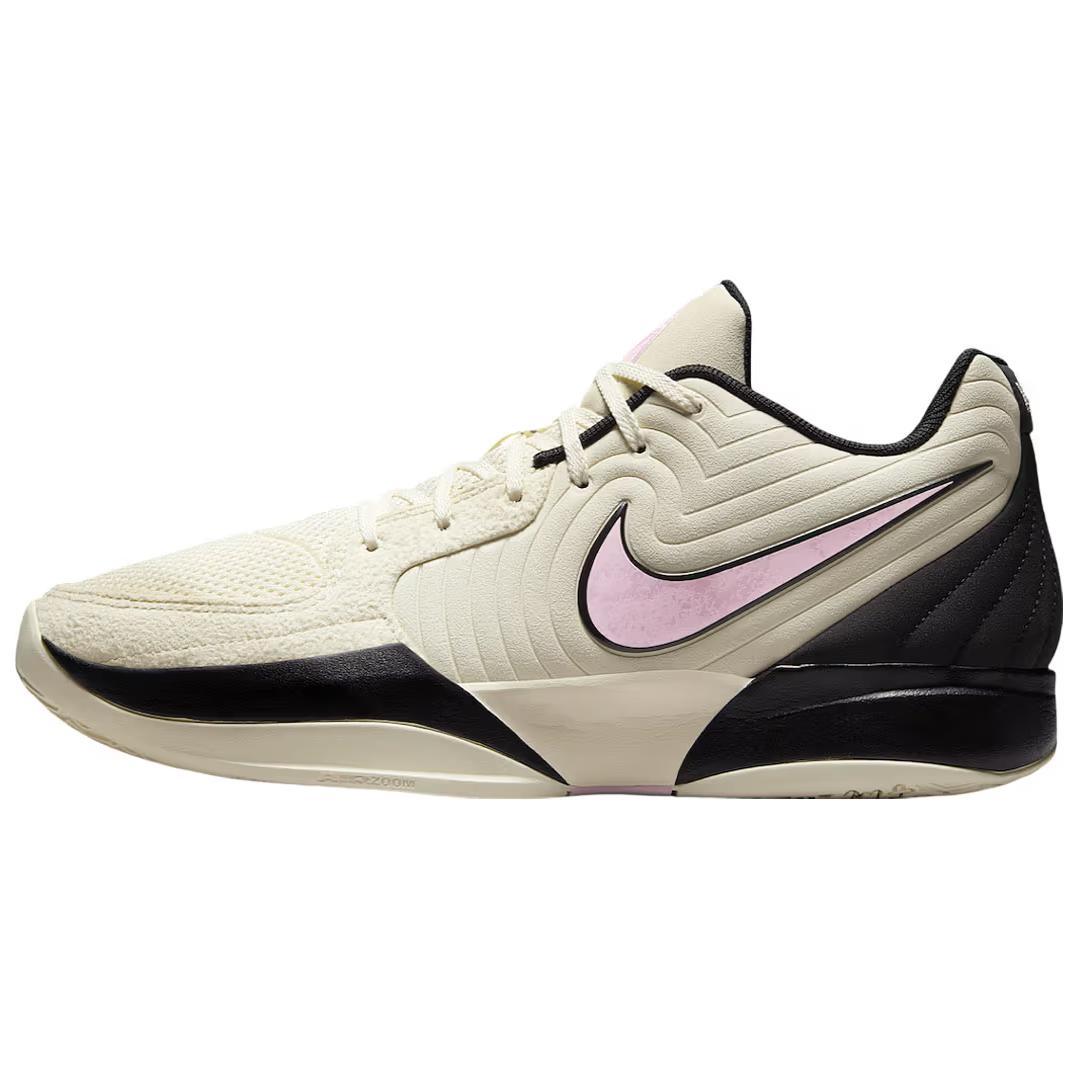 Nike Ja 2 "Coconut Milk" Low-Top Basketball Shoes Beige/Black Durable Grip FD7328-100