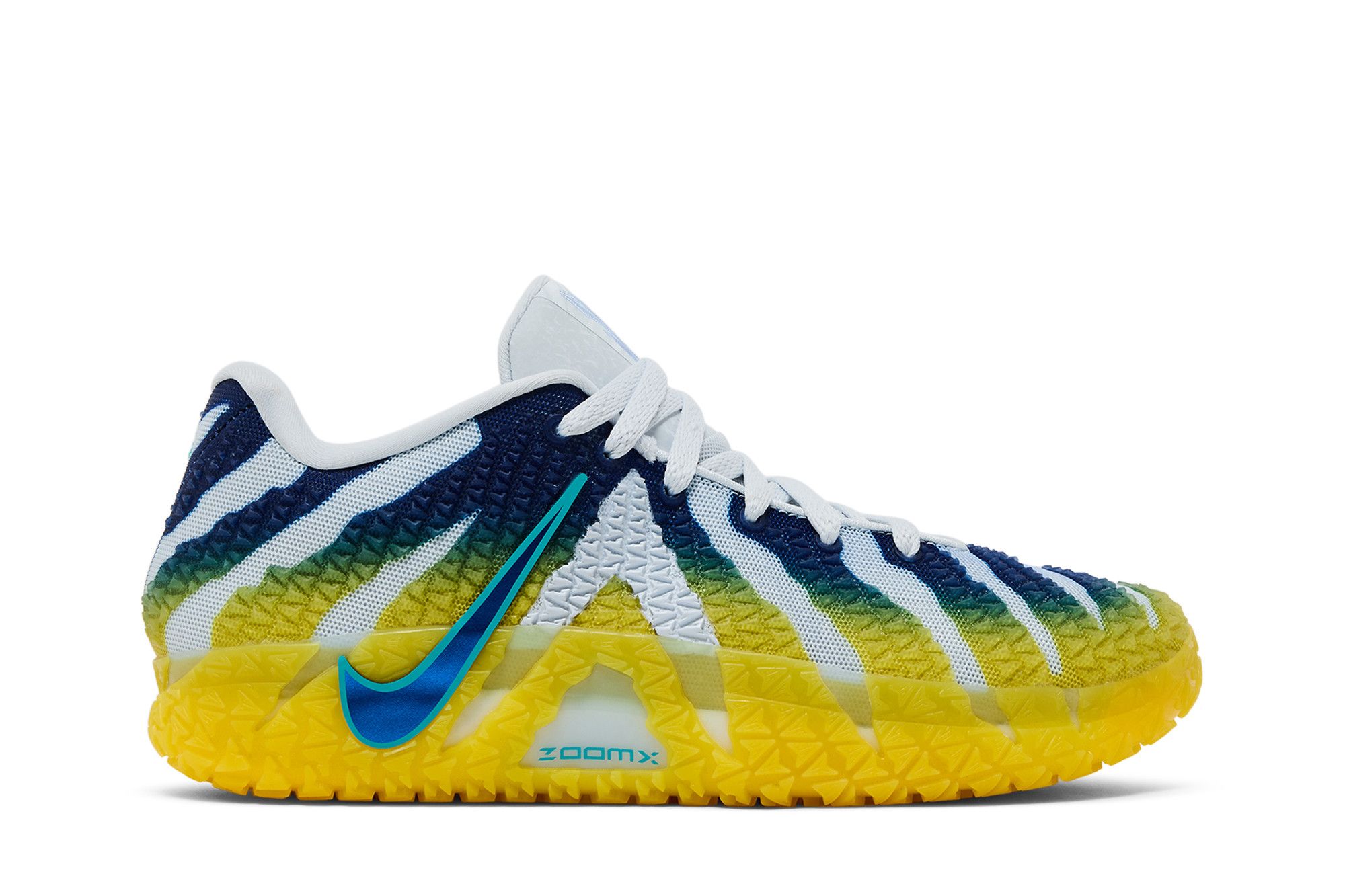 Nike Ja 3 "Murray State" Low Basketball Shoes White/Blue/Yellow HF2794-004