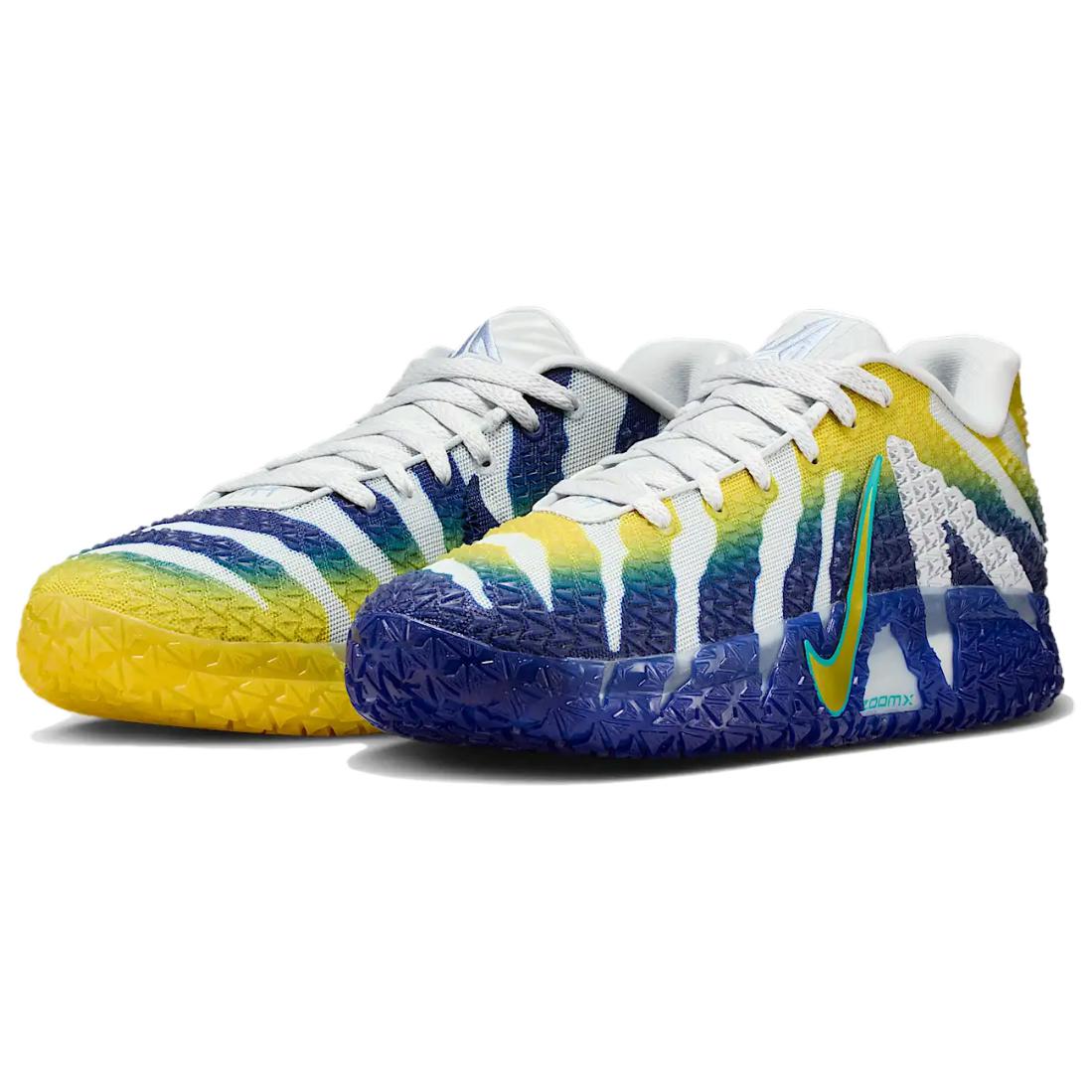 Nike Ja 3 "Murray State" Low Basketball Shoes White/Blue/Yellow HF2794-004