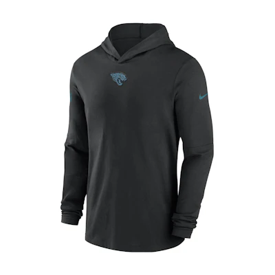 Nike Jacksonville Jaguars Sideline Logo Animal Print Hoodie Black 00MQ00A9N-PKB