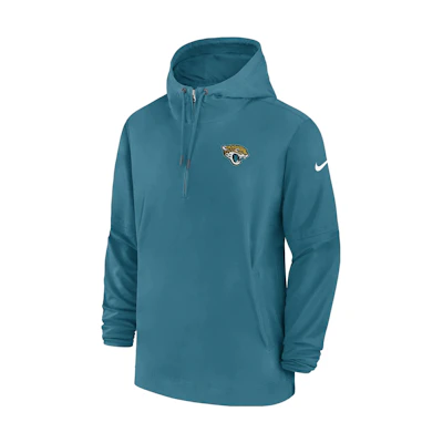 Nike Jacksonville Jaguars Sideline Logo Cartoon Print Hoodie Jacket Blue - 00MI45W9N-EU6