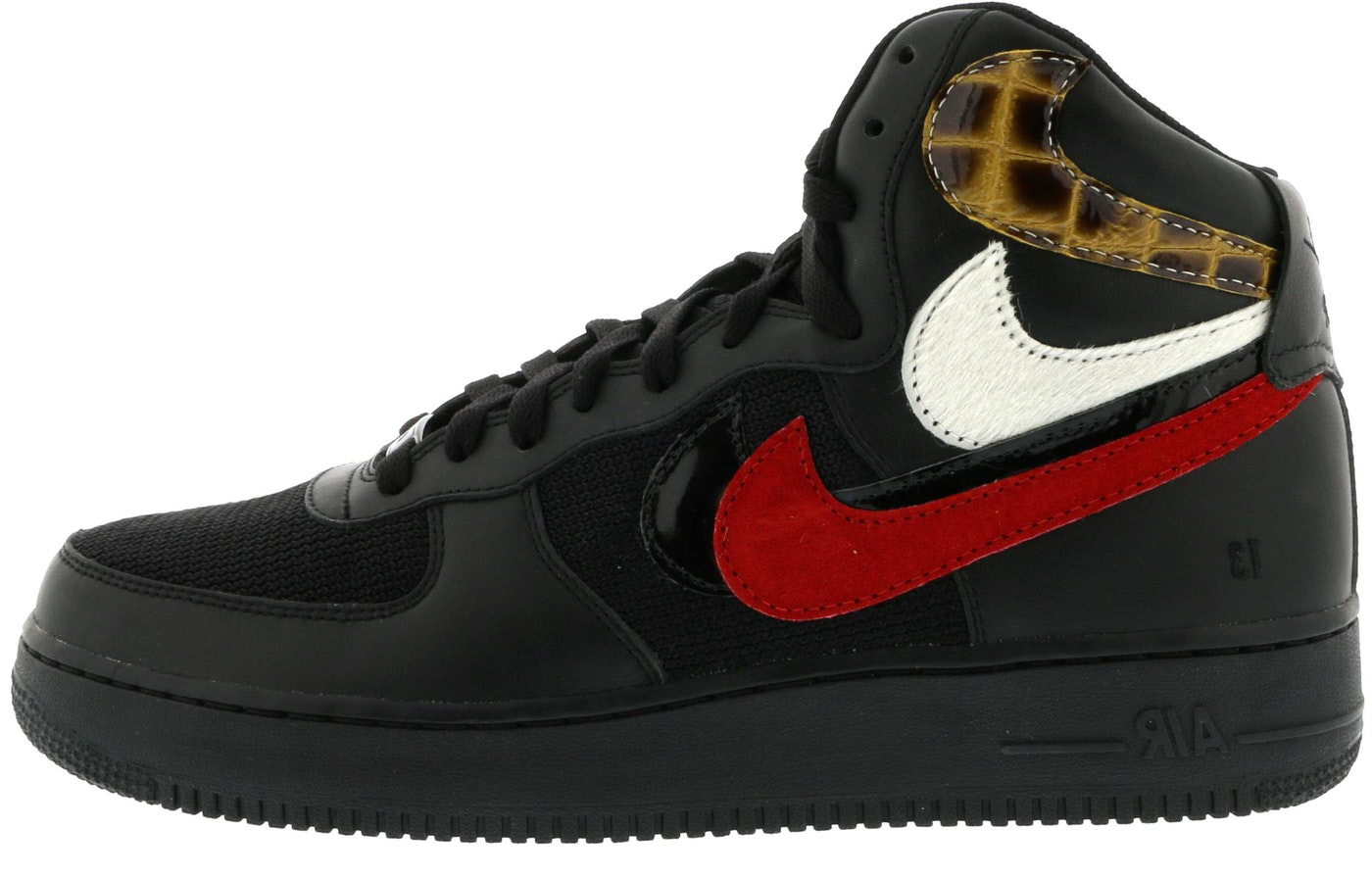 Buy Nike John Geiger x Air Force 1 High Negro 'Cheques Perdidos' 135789