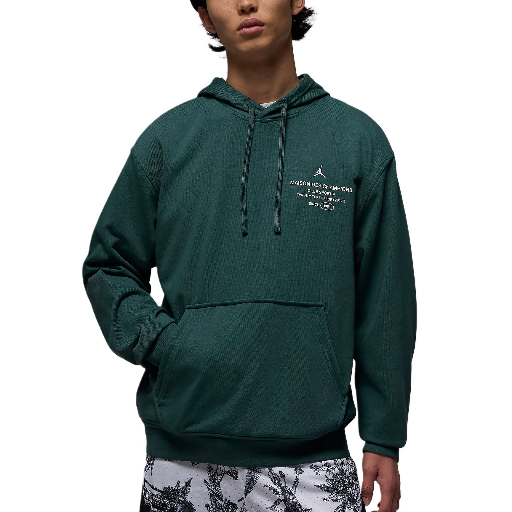 Nike Jordan Sport Dri-FIT Pullover Hoodie Oxidized Green FV8610-366