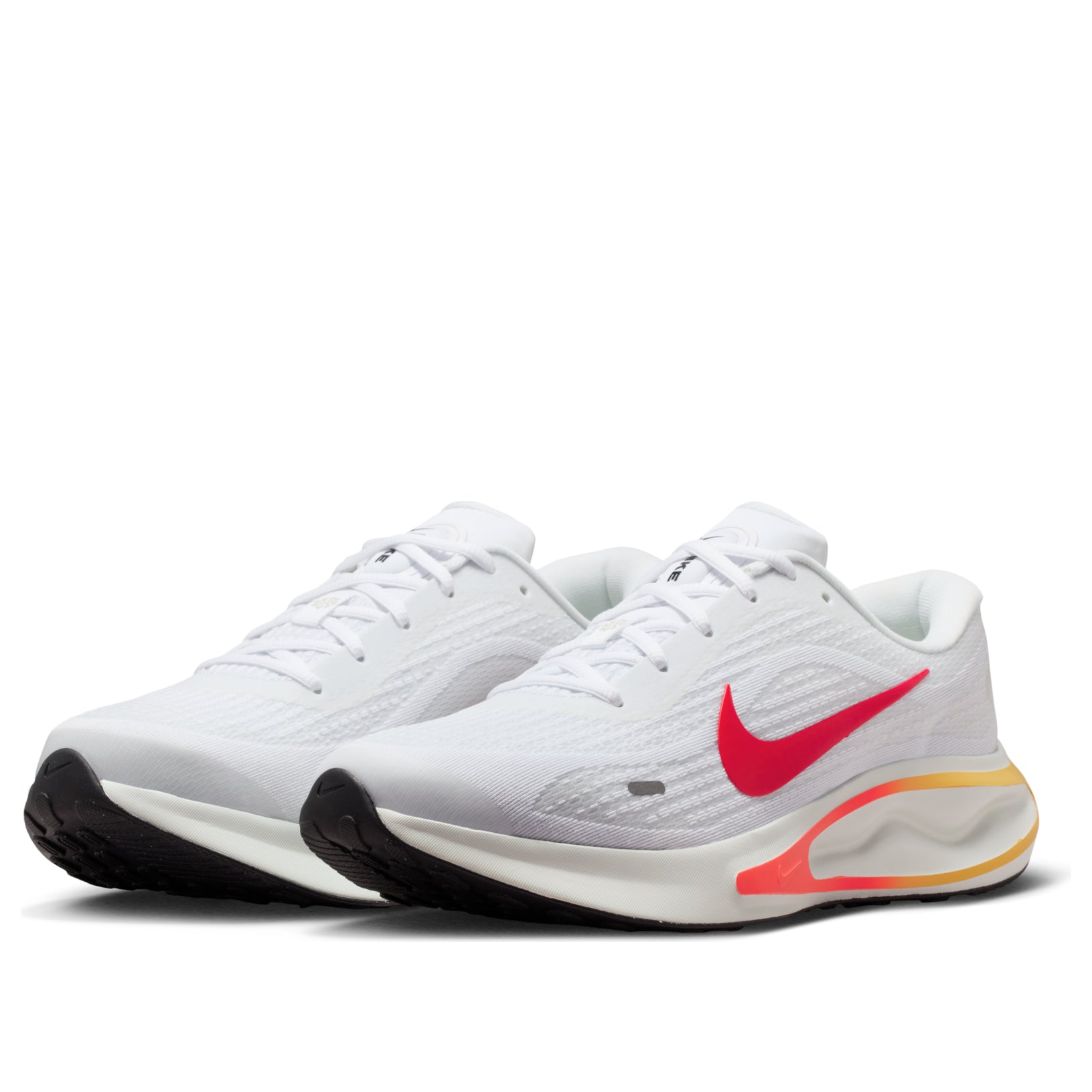Shop Nike Journey Run 'White Bright Deep Red' FN0228-110