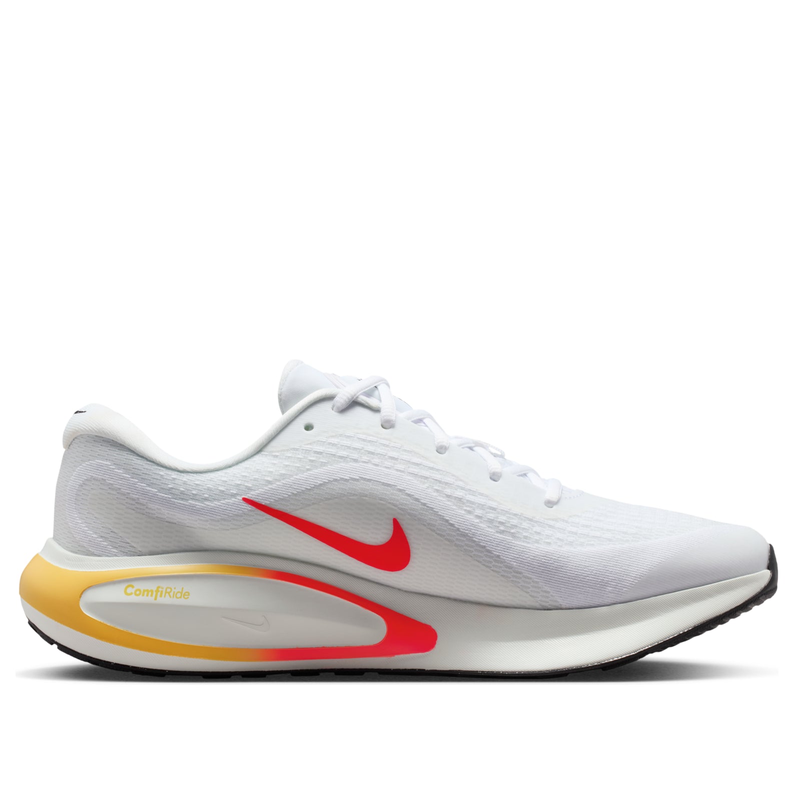 Details for Nike Journey Run 'White Bright Deep Red' FN0228-110
