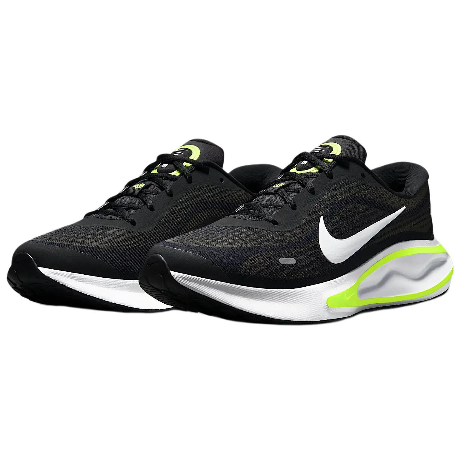 Shop Nike Journey Run Road Running 'Black Volt' FN0228-004