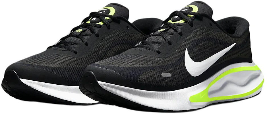 Nike Journey Run Road Running 'Black Volt' FN0228-004 Shop Nike Journey Run Road Running 'Black Volt' FN0228-004