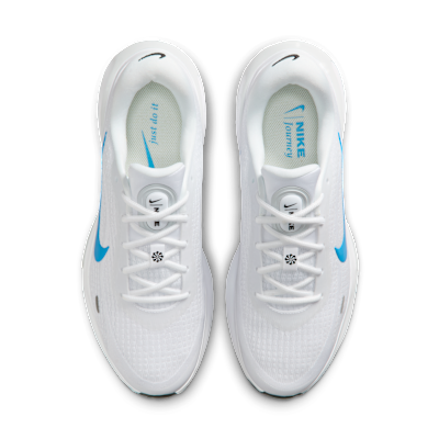 Shop 나이키 저니 런 화이트/퓨어 플래티넘/블랙/블루 히어로 FN0228-108
