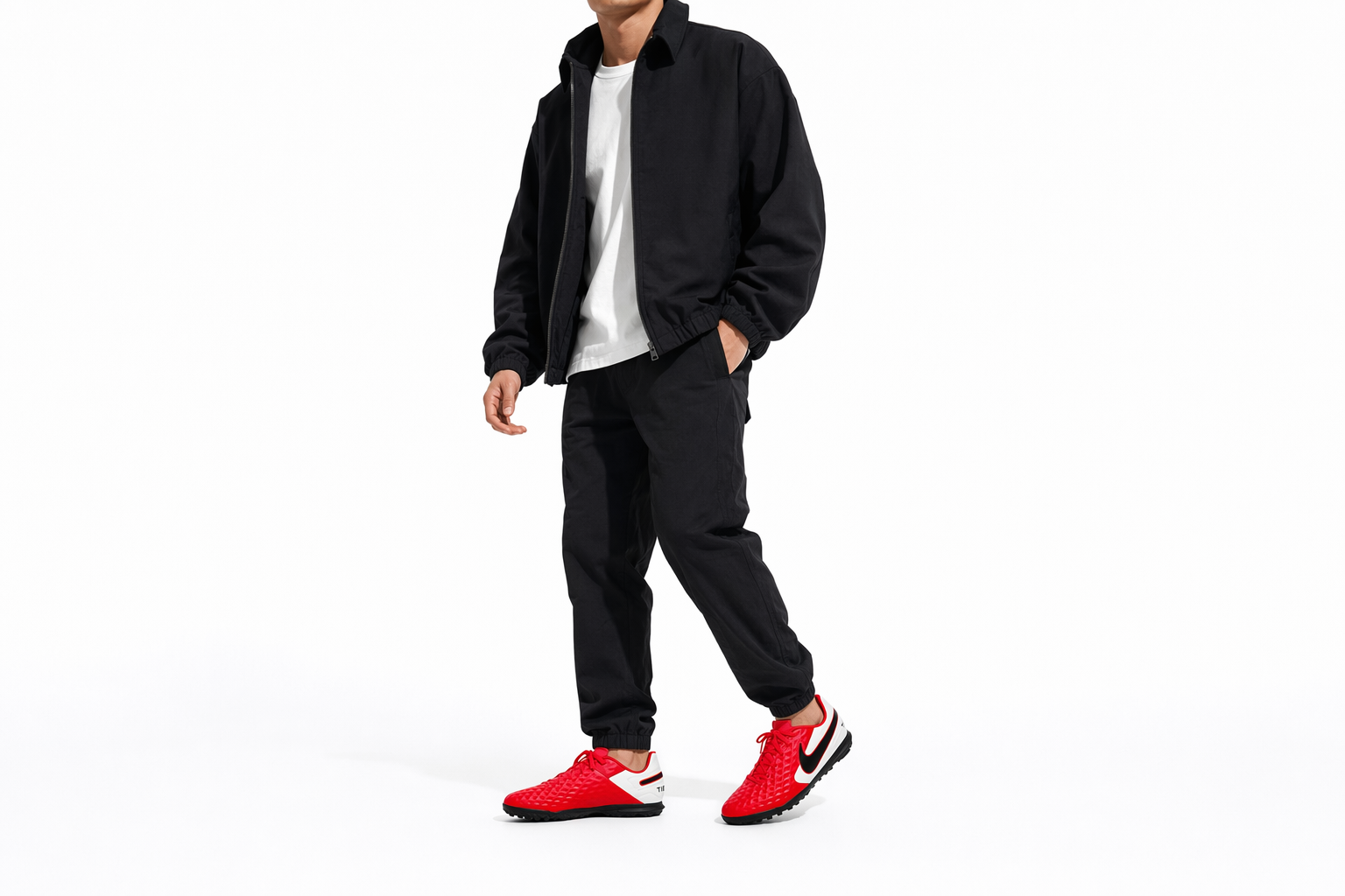 Order Nike Jr. Legend 8 Club TF Gazon Synthétique ''Blanc Rouge'' AT6109-606