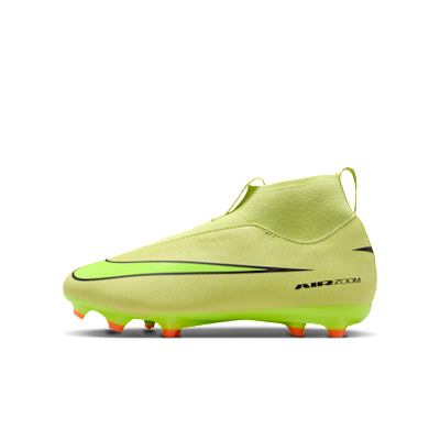 Buy Nike Jr. Mercurial Superfly 10 Academia Limelight/Hyper Crimson/Bolt FQ8304-300