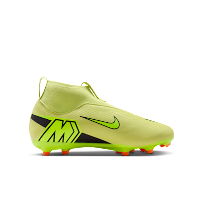 Lookbook Nike Jr. Mercurial Superfly 10 Academia Limelight/Hyper Crimson/Bolt FQ8304-300