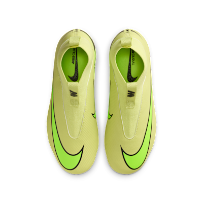 Shop Nike Jr. Mercurial Superfly 10 Academia Limelight/Hyper Crimson/Bolt FQ8304-300