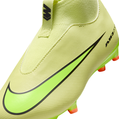Cheap Nike Jr. Mercurial Superfly 10 Academia Limelight/Hyper Crimson/Bolt FQ8304-300