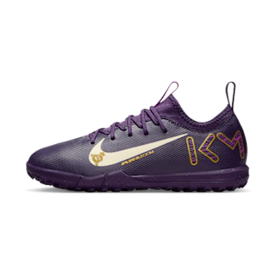 (Youth) Nike Jr. Mercurial Vapor 16 Academy "Kylian Mbappé" Soccer Shoes Grand Purple/Pale Ivory