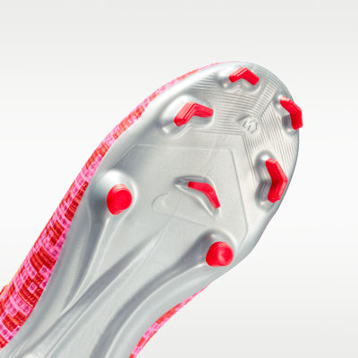 Sizing (JR) 耐克 Jr. Mercurial Vapor x 乐高系列 红银粉金足球鞋 IQ3580-601