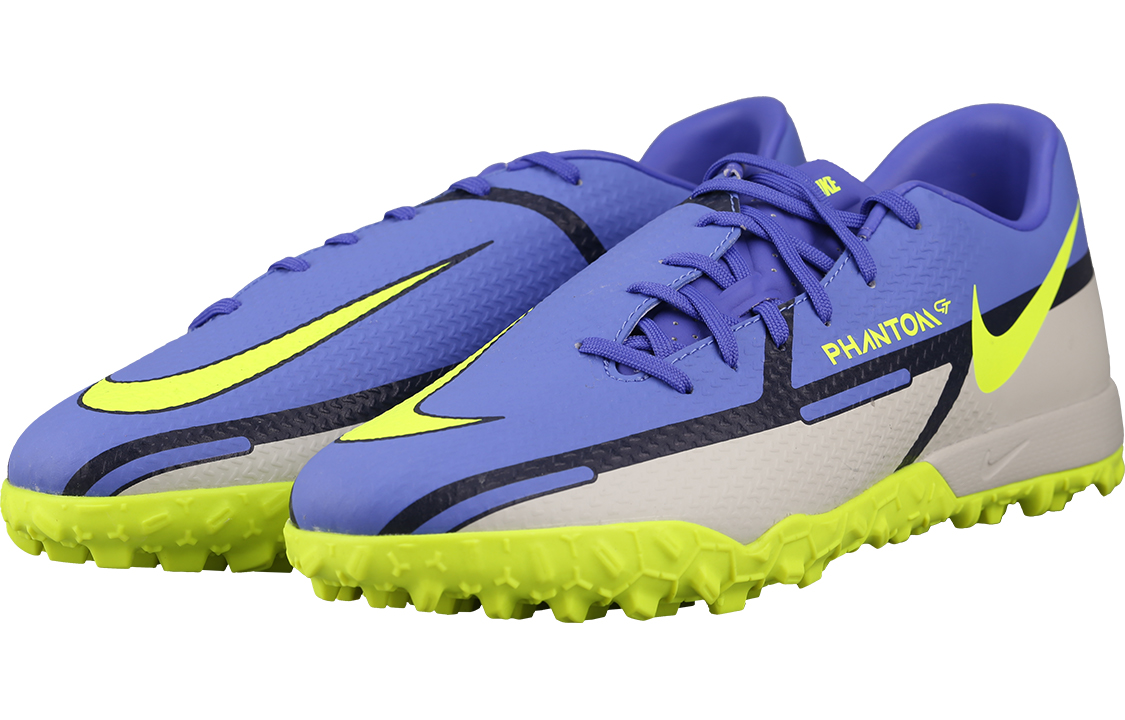 Lookbook Nike Jr. Phantom GT2 Academy Dynamic Fit Kasut Bola Biru/Hijau DC0803-570