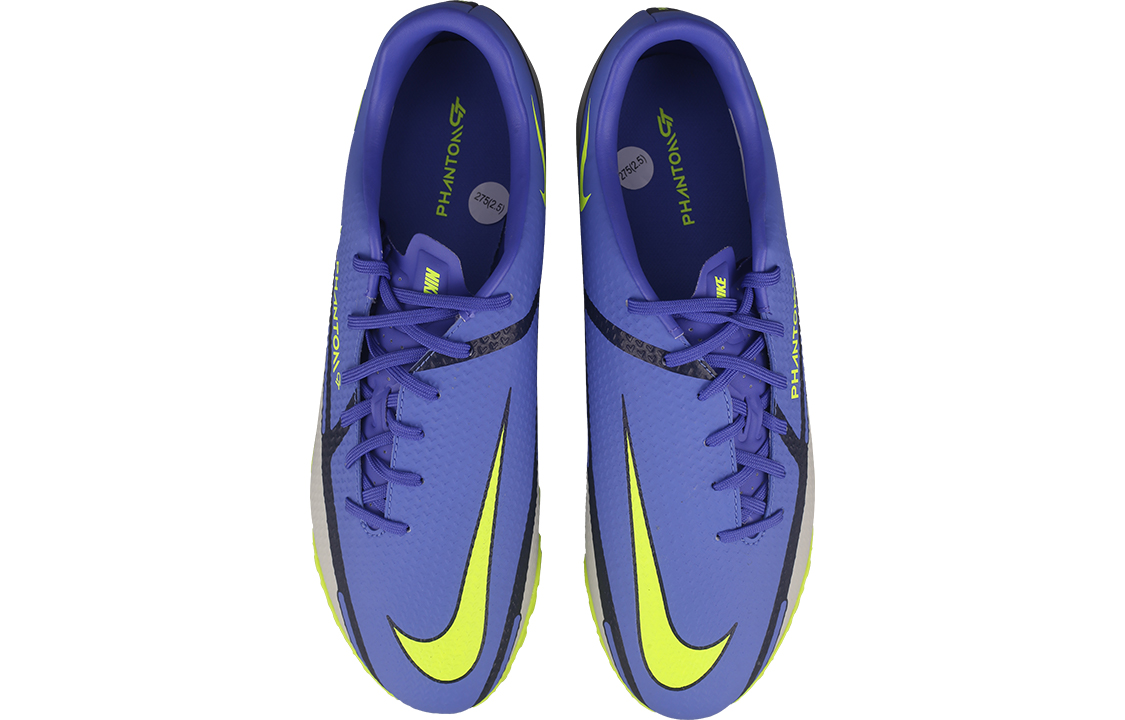 Shop Nike Jr. Phantom GT2 Academy Dynamic Fit Kasut Bola Biru/Hijau DC0803-570