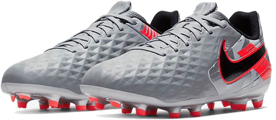 Nike Jr. Tiempo Legend 8 Academy MG Grey/Black/Red Grayblackred AT5732-906 Lookbook Nike Jr. Tiempo Legend 8 Academy MG Grey/Black/Red Grayblackred AT5732-906