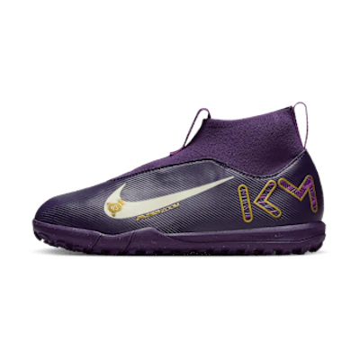 (Youth) Nike Junior Mercurial Superfly 10 Academy "Kylian Mbappé" Soccer Cleats Grand Purple/Pale Ivory