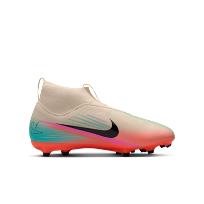 Lookbook (JR) Nike Junior Mercurial Superfly 10 Academy "Sam Kerr" 米白/黑 足球鞋 IB4439-100