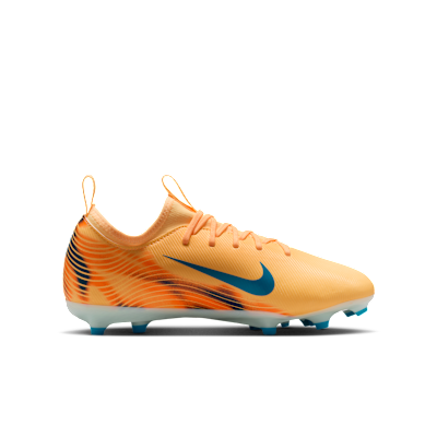 Lookbook Sepatu Sepak Bola Anak Nike Mercurial Vapor 16 "Kylian Mbappé" Melon/Igloo/Turquoise FQ8394-801