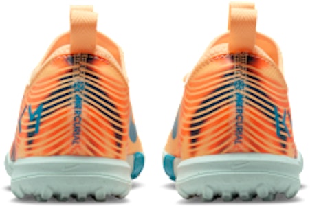 Nike Junior Mercurial Vapor 16 Academy "Kylian Mbappé" Botas Fútbol Melón/Igloo/Turquesa. FQ8285-801 Details for Nike Junior Mercurial Vapor 16 Academy "Kylian Mbappé" Botas Fútbol Melón/Igloo/Turquesa. FQ8285-801