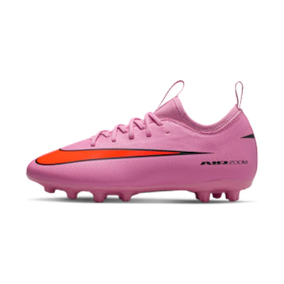 (Youth) Nike Junior Mercurial Vapor 16 Academy Soccer Cleats Magic Flamingo/Total Crimson/Black