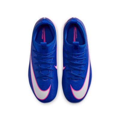 Shop Nike Junior Mercurial Vapor 16 Academy Kasut Bola Kanak-Kanak Biru/Putih FQ8407-446