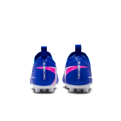 Details for Nike Junior Mercurial Vapor 16 Academy Kasut Bola Kanak-Kanak Biru/Putih FQ8407-446