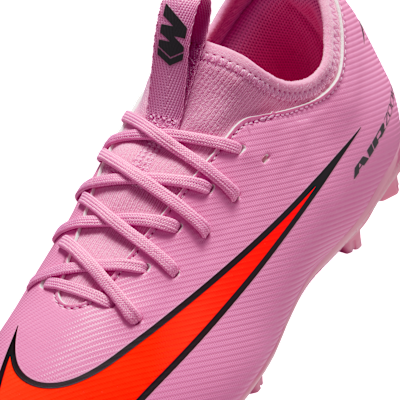 Cheap Nike Junior Mercurial Vapor 16 Sepatu Bola Anak Magic Flamingo/Total Crimson/Hitam FQ8407-600